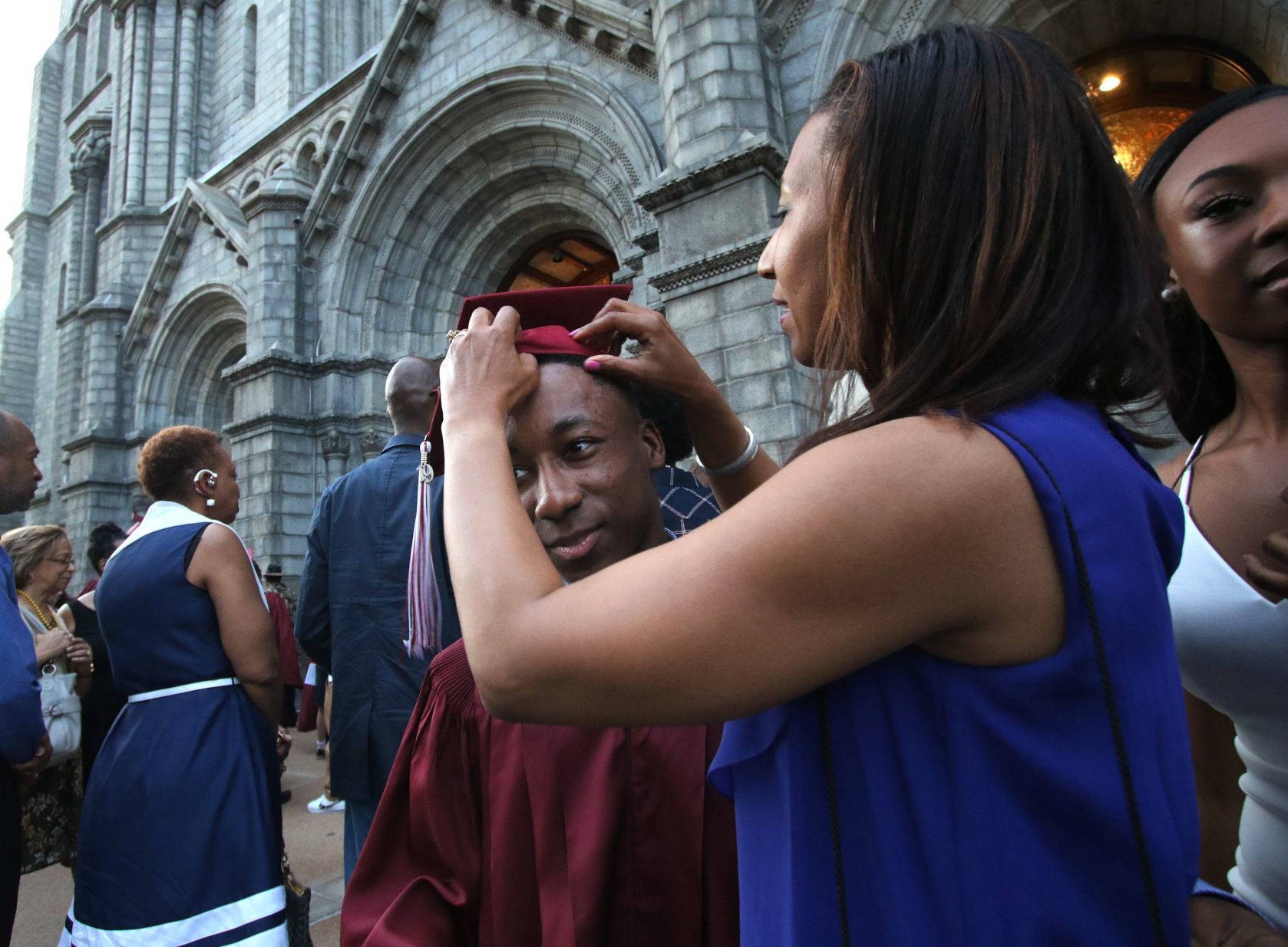 Brandon Gardner graduates from Trinity Catholic